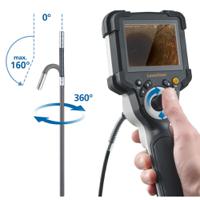 092935a Laserliner 092.935A 9mm probe Inspection Camera Kit, 1m Probe Length, 1280 x 720pixels Resolution, LED Illumination