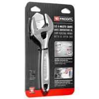 113as8cpb Facom Adjustable Spanner, 200 mm Overall, 40mm Jaw Capacity, Metal Handle