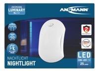 1600-0405 Ansmann Night Light Led LED Controller, Movement, Magnetic Base Mount, 4.5 V