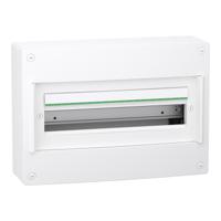 lvsxt118 Schneider Electric PrismaSeT XS Series White Technoplastic Enclosure, IP30, IP40, IK08, IK09, White Lid, 300 x 426 x
