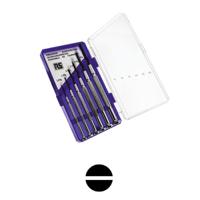 537-861 RS PRO Slotted Precision Screwdriver Set, 6-Piece