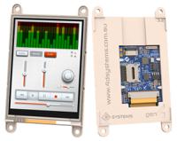 gen4-iod-32t 4D Systems gen4-IoD-32T TFT LCD Colour Display / Touch Screen, 3.2in, 240 x 320pixels