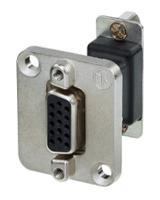 nadb15ff Neutrik D Sub Adapter Female 15 Way D-Sub to Female 15 Way D-Sub