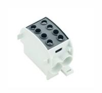 1561830000 Weidmuller Distribution Block, 2 Way, 50 mm², 70 mm², 300A, 1 kV ac/dc, 600 V, Black