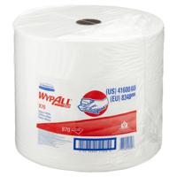 8348 WYPALL X70 Power Clean Reusable Cleaning Cloths  White Wipes for General Cleaning, Dry Use, Roll of 870, 310 x