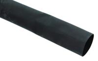 308-30600-his-3-62-po-x-bk HellermannTyton Heat Shrink Tubing, Black 6.4mm Sleeve Dia. x 5m Length 3:1 Ratio, HIS-3 Series