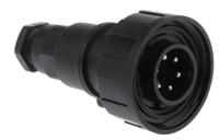 px0739p Bulgin Circular Connector, 6 Contacts, Cable, Standard Connector, Plug, Male, IP68, Standard Buccaneer Series