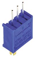 3296w-1-503lf 50kΩ, Through Hole Trimmer Potentiometer 0.5W Top Adjust Bourns, 3296