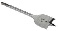 184-8128 RS PRO Chrome Vanadium Steel Flat Wood Drill Bit, 32mm Diameter, 152.4mm Overall