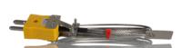 268-4487 RS PRO Type K Leaf Thermocouple 2m Length, 13mm Diameter, -50°C → +350°C