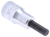 02050006 STAHLWILLE 3/8 in Drive Bit Socket, Hex Bit, 6mm, 52 mm Overall Length
