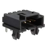 705510003 Molex SL Series Right Angle Through Hole PCB Header, 4 Contact(s), 2.54 mm Pitch, 1 Row, Shrouded