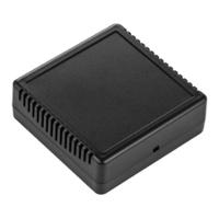 206-9054 RS PRO Black ABS General Purpose Enclosure, IP20, IK06, Black Lid, 100 x 100 x 35.3mm