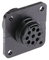 206486-1 TE Connectivity Circular Connector, 9 Contacts, Panel, Standard Connector, Socket, Male, CPC Series