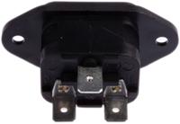 px058063 Bulgin C14 Panel Mount IEC Connector Male, 10A, 250 V