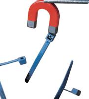 111-01399-mcts300-pa66md-bu HellermannTyton Cable Tie, Releasable, 301mm x 4.8 mm, Blue Polyamide 6.6 (PA66), Pk-100