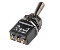 820-0542 RS PRO Toggle Switch, PCB Mount, On-On, SPDT, Solder Terminal
