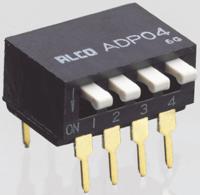 5-1571999-6 TE Connectivity 8 Way Through Hole DIP Switch SPST, Piano Actuator