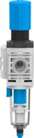 ms6-lfr-12-d6-e-p-vc-ag-bar-b Festo MS Polycarbonate Filter Regulator, 40μm, G 1/2, Automatic, 1 → 10 bar, 8098312