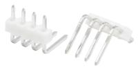 22-05-2041 Molex KK 254 Series Right Angle Through Hole Pin Header, 4 Contact(s), 2.54 mm Pitch, 1 Row, Unshrouded