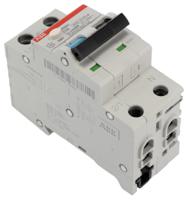 2csr255180r1104-ds201-c10-a30 ABB RCBO, 10A Current Rating, 2P Poles, 30mA Trip Sensitivity, System Pro M Compact Range