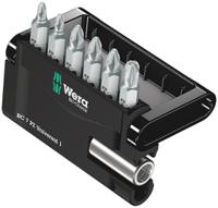05056296001 Wera Impact Bit Set 7 Pieces, Hexagon, Pozidriv