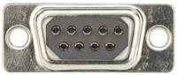 09641117800 HARTING 9 Way Panel Mount D-sub Connector Socket, 2.77mm Pitch