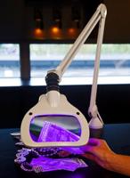 wal027980 Luxo WAL027980 LED Magnifying Lamp with Table Clamp Mount, 3.5dioptre, 171 x 114mm Lens