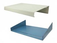 1456rl1whbu Hammond 1456 Series Beige, Blue Aluminium Desktop Enclosure, Sloped Front, 431 x 280 x 89mm