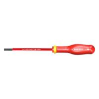 at55x200ve Facom Slotted Insulated Screwdriver, 5.5 mm Tip, 200 mm Blade, VDE/1000V, 310 mm Overall