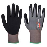 ct45g8rxxl Portwest CT45 - CT Cut D18 Nitrile Glove Black, Grey Elastane, Polyester Work Gloves, Size 2XL, Nitrile Foam Coating
