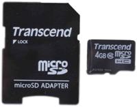 ts4gusdhc10 Transcend 4 GB MicroSDHC Micro SD Card, Class 10