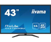 x4373uhsu-b1 iiyama ProLite X4373UHSU-B1 43in LCD Computer Monitor, 3840 x 2160 Pixels
