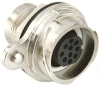 pxm701210pcr Bulgin Circular Connector, 10 Contacts, Front, Plug, Male, IP68, IP66, IP69K, Buccaneer 7000 Series