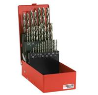 222atj19 Facom 19-Piece Twist Drill Bit Set, 10mm Max, 1mm Min