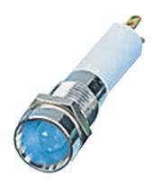 190502z7 CML Innovative Technologies Blue Panel Mount Indicator, 12V, 8mm Mounting Hole Size