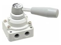 vh202-n02 SMC Lever 4/2 Pneumatic Manual Control Valve VH200 Series, NPT 1/4, 1/4in, III B