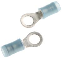 51864-2 TE Connectivity, PIDG Insulated Ring Terminal, M5 Stud Size, 1mm² to 2.6mm² Wire Size, Blue
