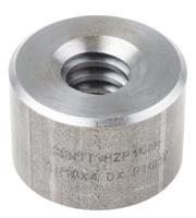 862-5389 RS PRO Cylindrical Nut For Lead Screw, For Shaft Dia. 18mm