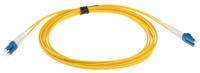 135-581 RS PRO LC to LC Duplex Single Mode OS1 Fibre Optic Cable, 9/125μm, Yellow, 3m