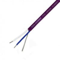 268-015-070 Van Damme Microphone Cable Screened, 3.5mm od, 100m, Purple