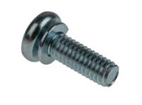 279-199 RS PRO M4 x 12mm Zinc Plated Steel Pan Head Sems Screw, Spring Washer