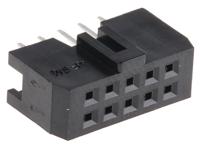 hif3fb-10da-254dsa71 Hirose HIF3FB Series Straight Through Hole Mount PCB Socket, 10-Contact, 2-Row, 2.54mm Pitch, Solder Termination