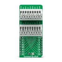 mikroe-4951 Brand-Rex Terminal 2 Click AC Operation for DILM170(RAC440) for GPIO-Controlled Device, mikroBUS Socket Expansion Board