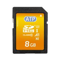 af8gsd4a-bbbxm ATP 8 GB Industrial SDHC SD Card, Class 10, U3, UHS-I