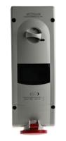 5671687-r Scame Switchable IP44 Industrial Interlock Socket 3P+N+E, Earthing Position 6h, 16A, 400 V