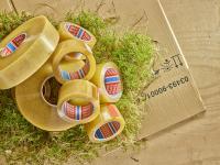 60400-00000-00 Tesa 60400 Transparent Packing Tape, 66m x 50mm