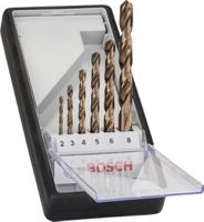 2608587018 Bosch 25-Piece Twist Drill Bit Set for Metal, 13mm Max, 1mm Min, HSS-Co Bits