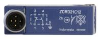 zcmd21c12 IP66, IP67 Snap Action Limit Switch, Zinc Alloy, NO/NC, 240V