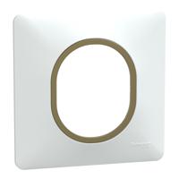 s320702d White 1 Gang Light Switch Cover